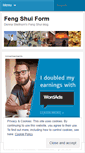Mobile Screenshot of fengshuiform.wordpress.com
