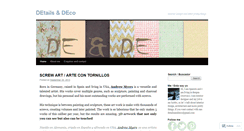 Desktop Screenshot of detailsanddeco.wordpress.com