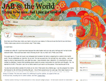 Tablet Screenshot of jabattheworld.wordpress.com