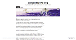 Desktop Screenshot of gunsalad.wordpress.com