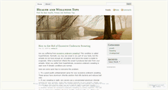 Desktop Screenshot of healthpluswellness.wordpress.com