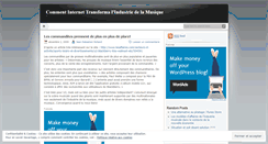 Desktop Screenshot of industriedelamusique.wordpress.com