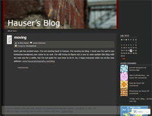 Tablet Screenshot of kmhauser.wordpress.com