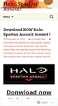 Mobile Screenshot of halospartanassaultfree.wordpress.com