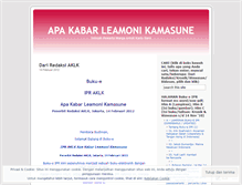 Tablet Screenshot of kariuxapakabar.wordpress.com