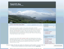 Tablet Screenshot of mystic444.wordpress.com