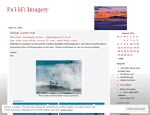 Tablet Screenshot of paikiiimagery.wordpress.com