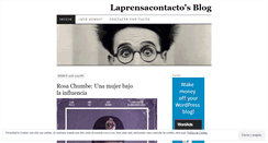Desktop Screenshot of laprensacontacto.wordpress.com