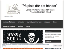 Tablet Screenshot of nyheter7.wordpress.com