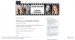 Desktop Screenshot of jaymemantos.wordpress.com