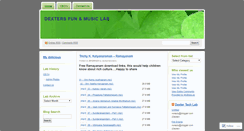 Desktop Screenshot of dexterlaboratory.wordpress.com