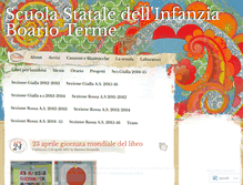 Tablet Screenshot of infanziaboario.wordpress.com