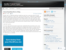 Tablet Screenshot of cynicwithagamepad.wordpress.com