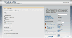 Desktop Screenshot of desibitch.wordpress.com