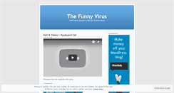 Desktop Screenshot of funnyvirus.wordpress.com