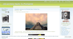 Desktop Screenshot of niunpuntoatras.wordpress.com