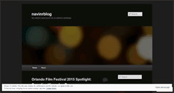 Desktop Screenshot of navinrblog.wordpress.com