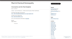 Desktop Screenshot of homeopathynow.wordpress.com