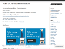 Tablet Screenshot of homeopathynow.wordpress.com