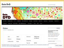 Tablet Screenshot of guiadvd.wordpress.com