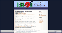 Desktop Screenshot of geeseoff.wordpress.com