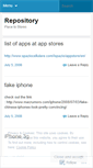 Mobile Screenshot of mydepository.wordpress.com