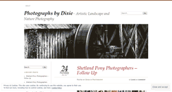 Desktop Screenshot of photographsbydixie.wordpress.com