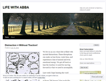 Tablet Screenshot of lifewithabba.wordpress.com