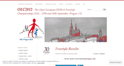 Desktop Screenshot of oec2012.wordpress.com