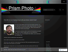 Tablet Screenshot of prismphoto.wordpress.com