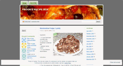 Desktop Screenshot of frogn.wordpress.com
