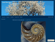 Tablet Screenshot of davidallanlopez.wordpress.com