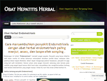 Tablet Screenshot of obatherbalhepatitis12.wordpress.com