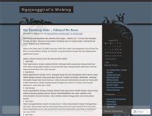 Tablet Screenshot of ngajenggirat.wordpress.com