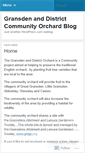 Mobile Screenshot of ourcommunityorchard.wordpress.com