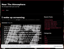 Tablet Screenshot of neartheatmosphere.wordpress.com