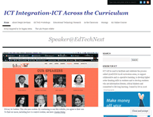 Tablet Screenshot of ictintegration2006.wordpress.com