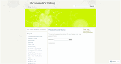Desktop Screenshot of chrismasuda.wordpress.com