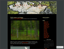 Tablet Screenshot of danielarvidsson.wordpress.com