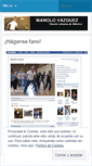 Mobile Screenshot of manolovazquez.wordpress.com