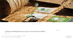 Desktop Screenshot of greenmarblegroup.wordpress.com