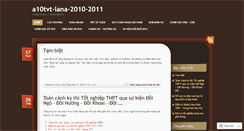 Desktop Screenshot of a10tvt.wordpress.com