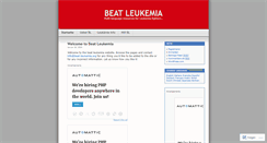 Desktop Screenshot of beatleukemiade.wordpress.com