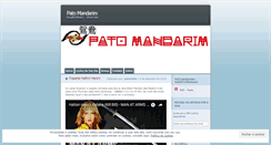 Desktop Screenshot of patomandarim.wordpress.com