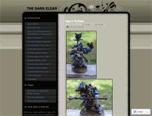 Tablet Screenshot of darkeldar.wordpress.com