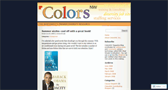 Desktop Screenshot of colorsnw.wordpress.com