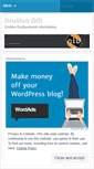 Mobile Screenshot of drustvodid.wordpress.com