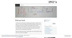 Desktop Screenshot of polypangeekgirl.wordpress.com