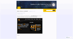 Desktop Screenshot of cambiodevida.wordpress.com