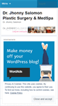 Mobile Screenshot of drjhonnysalomon.wordpress.com